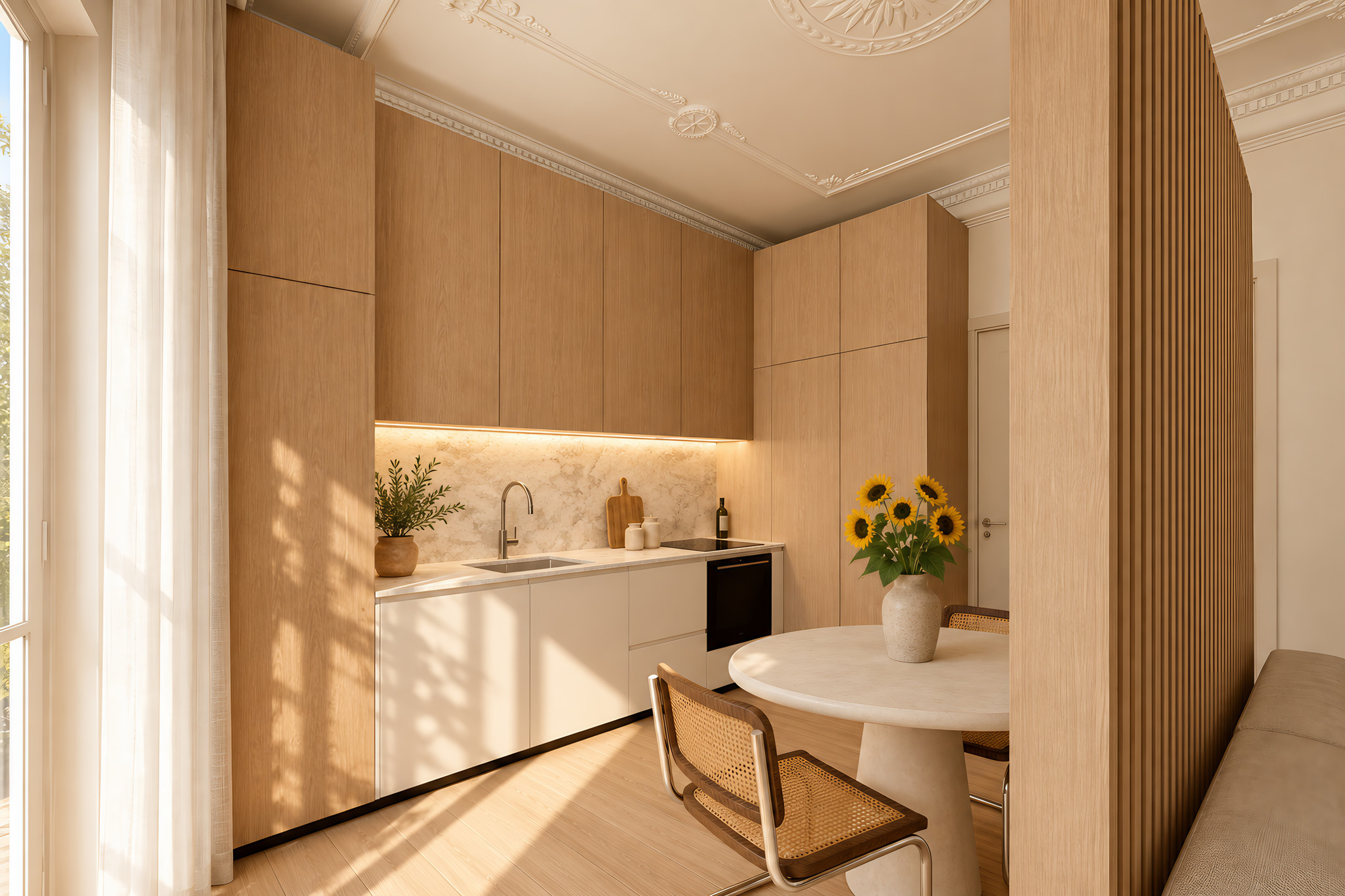 T0 interior · Kitchen