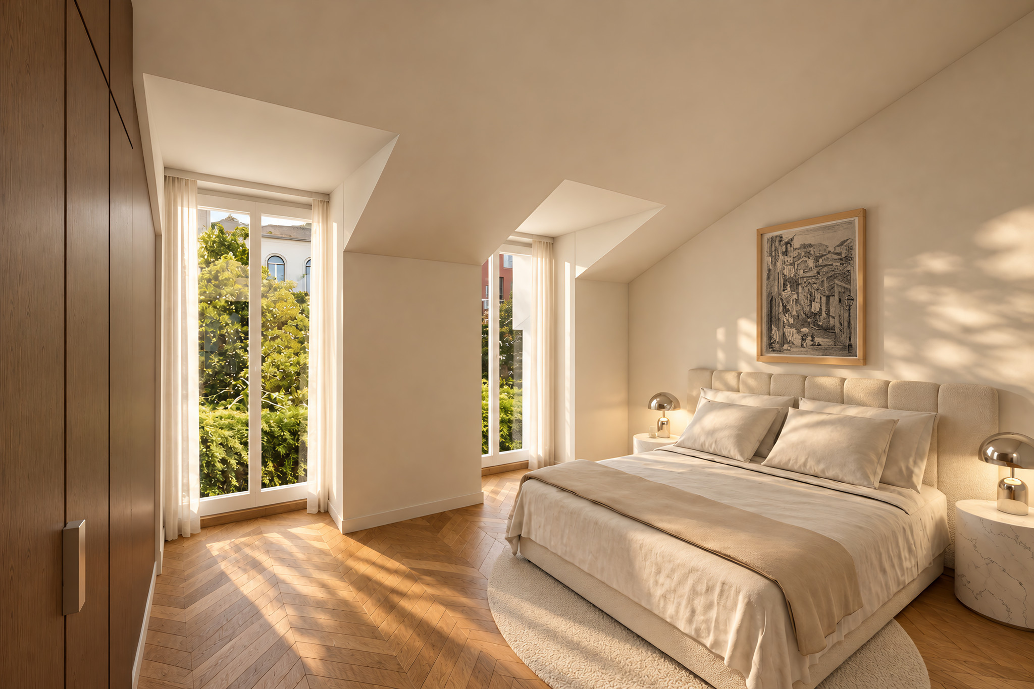 Pedra Friso, Unit 1 · Chiado · Bedroom