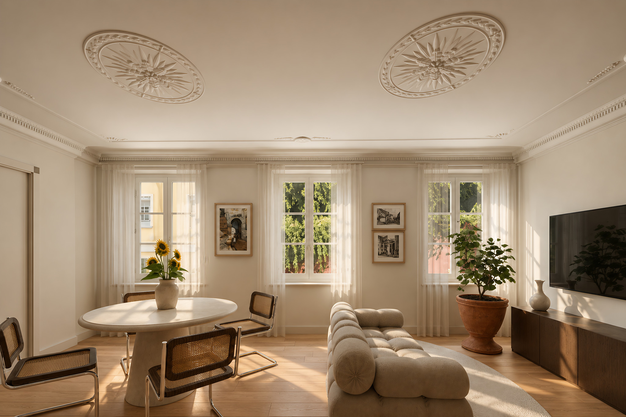 Pedra Friso, Unit 4 · Sá-Carneiro · Living room